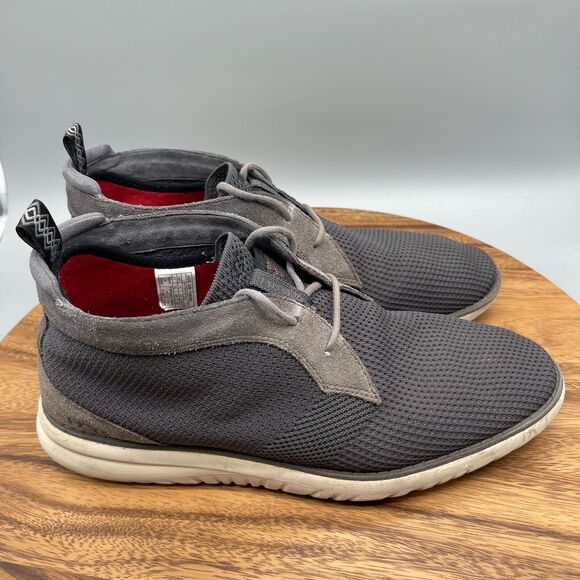 UGG Boots Mens Size 11 Gray Union Chukka HyperWeave Chukka Shoes Sneakers Ankle main image 7